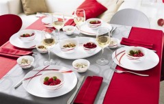 Сервиз столовый Radiant red (27 предметов) - Фото 1