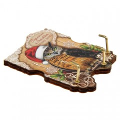 Новогодняя ключница «Гармонии и счастья этому дому» - Фото 3