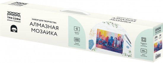 Мозаика алмазная «Город»