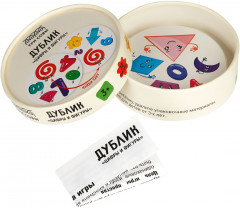 Игра настольная «Дублик. Цифры и фигуры» - Фото 2