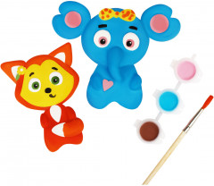 Три совы Набор для росписи «Лисичка и Енот» - Фото 4