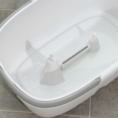 Комплект швабра с отжимом и ведро - Фото 4