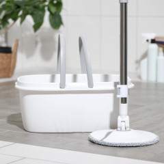 Комплект швабра с отжимом и ведро - Фото 5