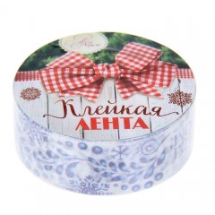 Клейкая лента на бумажной основе «Гжель» (1,5 см х 10 м) - Фото 3