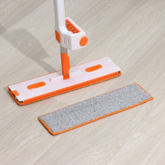 Швабра для мытья пола с отжимом - Фото 7