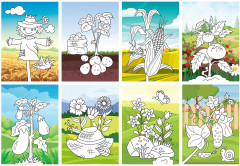 Раскраска «В огороде» - Фото 2