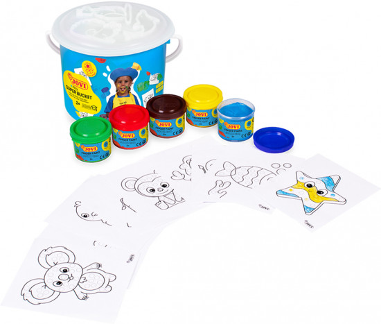 Краски пальчиковые «Super Bucket»