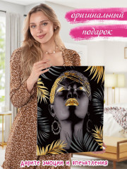 Картина по номерам «Ночная фея» - Фото 4