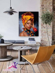 Картина по номерам «Красота по-африкански» - Фото 3