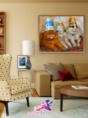 Картина по номерам «Друзья» - Фото 3