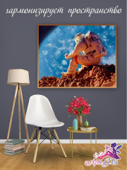 Картина по номерам «На Луне» - Фото 3