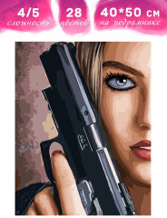 Картина по номерам «Железная леди» - Фото 1