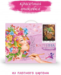 Картина по номерам «Малыш Йода» - Фото 8