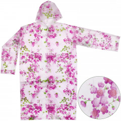 Дождевик-плащ «Цветы» - Фото 1