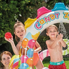 Бассейн детский надувной «Candy Zone» - Фото 4