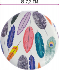 Зеркало карманное - Фото 2