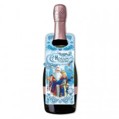 Набор для украшения подарочной бутылки «Морозный» - Фото 3