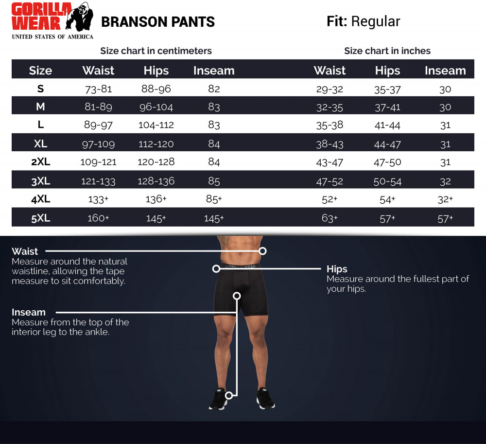 Брюки мужские | Branson | Gorilla wear | Фото 6