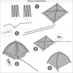 Палатка двухместная - Фото 2