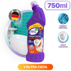 Средство для унитаза и ванной очищающее с антимикробным компонентом - Фото 2