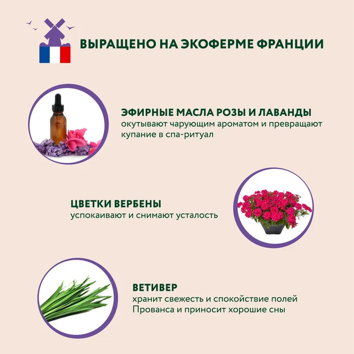 Аромагель для душа расслабляющий «Нежность Прованса» | Beauty Ferma | Global Bio Cosmetic | Фото 4