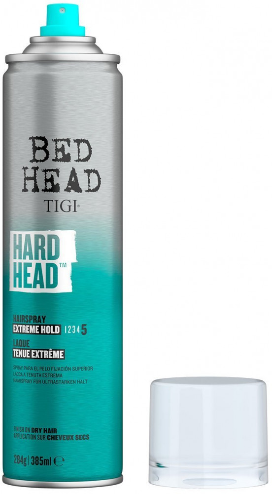 Лак для волос суперсильной фиксации «Hard Head» | Bed Head | Tigi | Фото 1