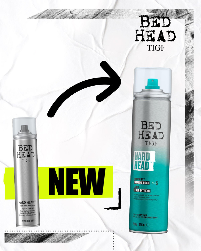 Лак для волос суперсильной фиксации «Hard Head» | Bed Head | Tigi | Фото 3