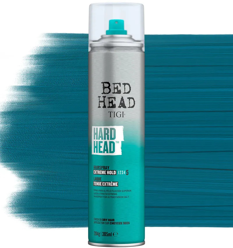 Лак для волос суперсильной фиксации «Hard Head» | Bed Head | Tigi | Фото 4