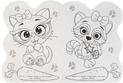 Зайка. Раскраска - Фото 1