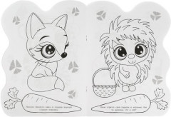 Зайка. Раскраска - Фото 2