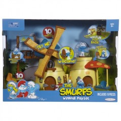 Набор делюкс "Домик-мельница с 2-мя Смурфиками" - Фото 2