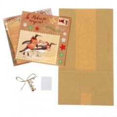 Набор по декорированию подарочного пакета «Снежные истории» - Фото 7