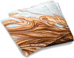 Набор салфеток бумажных «Смола серая» - Фото 1