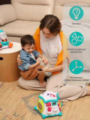 Игрушка развивающая «Веселый домик, свет и звук» - Фото 5