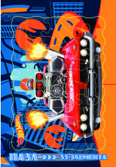 Пазл в рамочке «Hot Wheels» - Фото 2