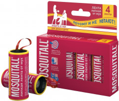 Лента-ловушка липкая от мух - Фото 1