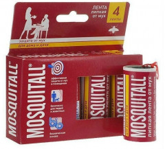 Лента-ловушка липкая от мух - Фото 2