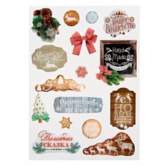 Наклейки декоративные «Зимнее волшебство» - Фото 1