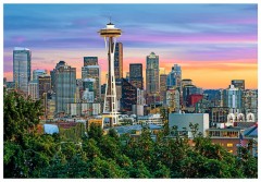 Пазл «Спейс-Нидл. Сиэтл», 1500 элементов - Фото 1