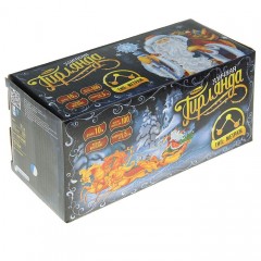 Гирлянда «Метраж» с насадками «Шарики 1,5 см», 10 м, LED-100, бело-синий, нить темная, моргает - Фото 4