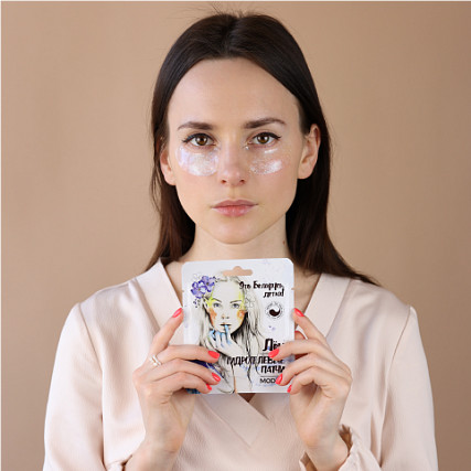 Патчи для кожи вокруг глаз «Лён»