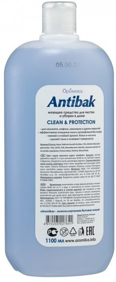 Средство для мытья полов «Antibak»