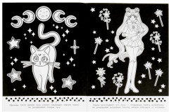 Лунные волшебницы. Анти-раскраска - Фото 1