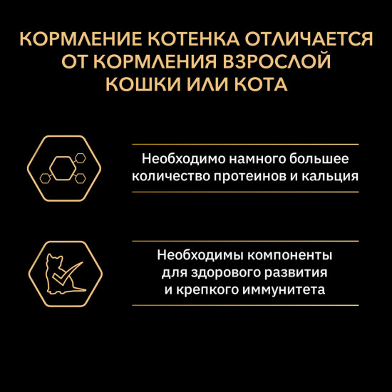 Корм для котят с курицей
