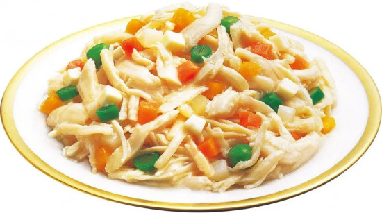 Корм для собак «Куриное филе с сыром и овощами в желе»