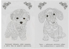 Корги и его друзья. Раскраска - Фото 1