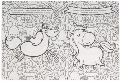 Кавайные единороги. Раскраска - Фото 2