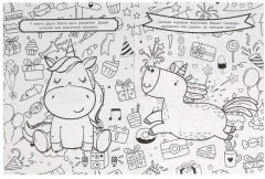 Кавайные единороги. Раскраска - Фото 3