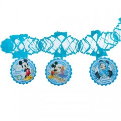 Гирлянда резная с подвесками «С Днем Рождения!», Микки Маус и друзья, 200 см - Фото 2