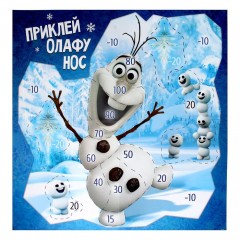Игра подвижная «Приклей Олафу нос» - Фото 4